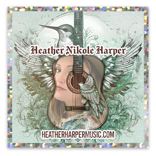 Heather Nikole Harper Music Sticker